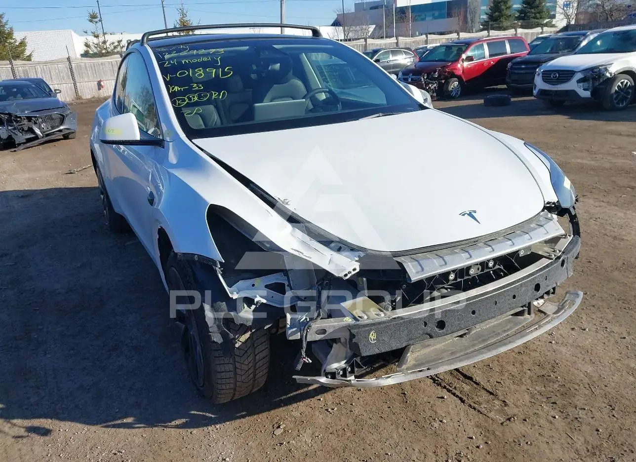 2024 Tesla Model Y VIN: 7SAYGDEE0RF018915 из США - PLC Group