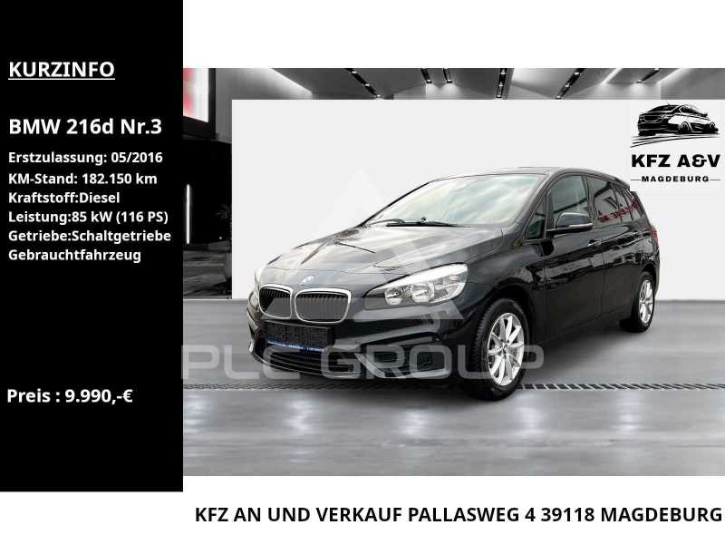 2016 BMW 214 Gran Tourer