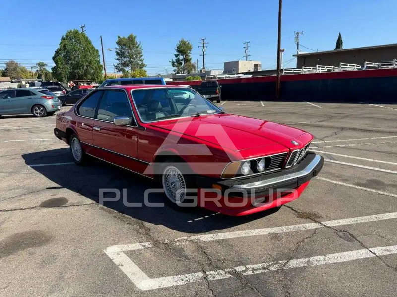 1987 BMW 635 фото
