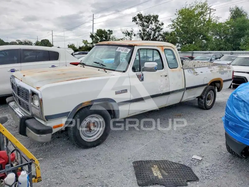 1992 Dodge D series фото