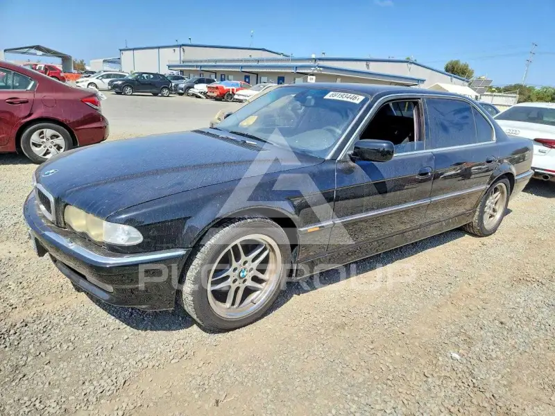 2000 BMW 740 фото