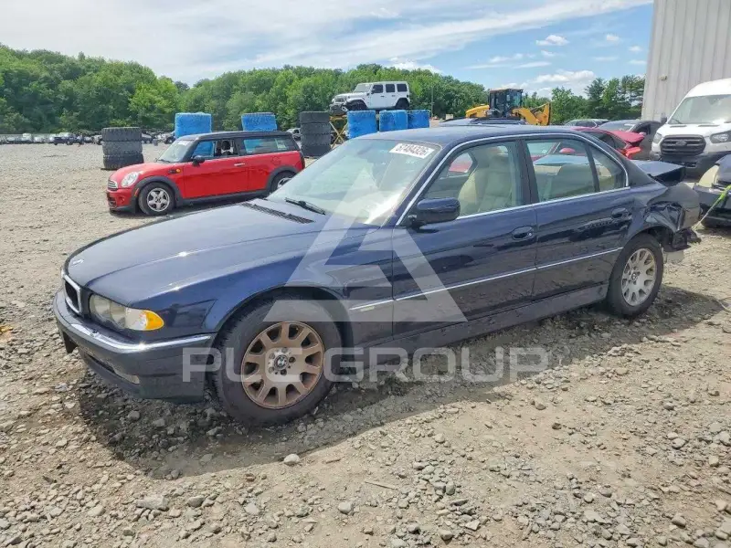2001 BMW 740 фото