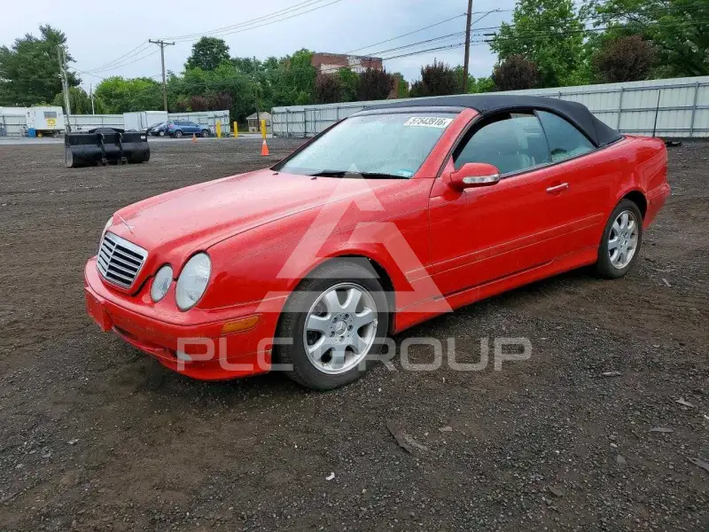 2001 Mercedes Benz CLK фото