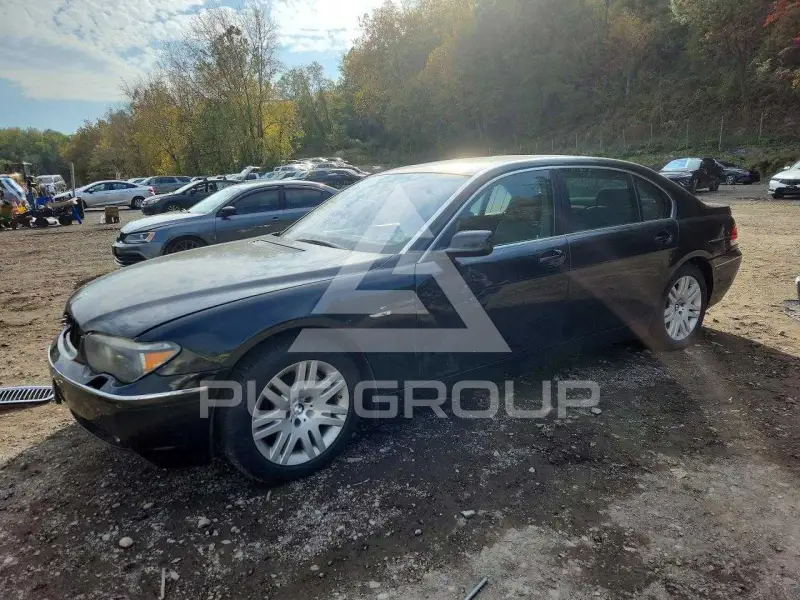 2002 BMW 745 фото