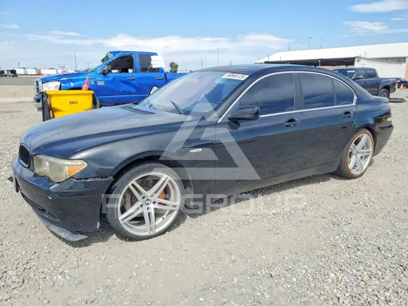 2002 BMW 745 фото