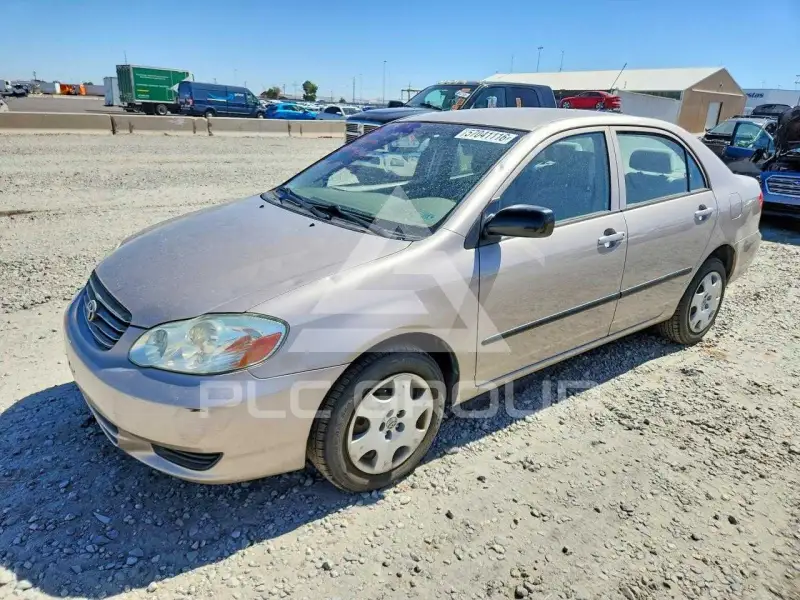 2003 Toyota COROLLA фото