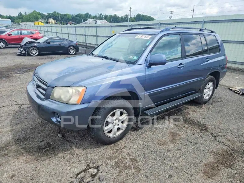2003 Toyota Highlander фото