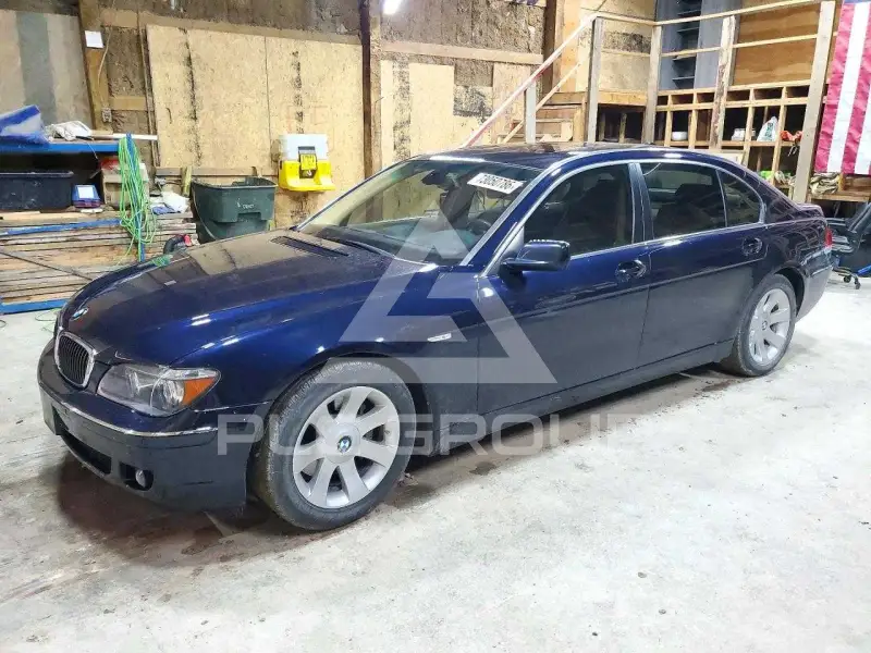 2007 BMW 750 фото
