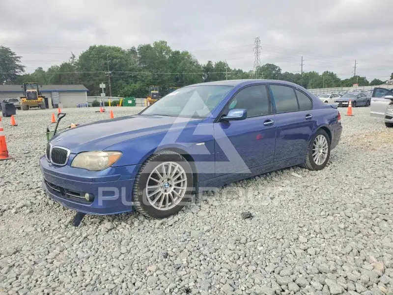 2007 BMW 750 фото