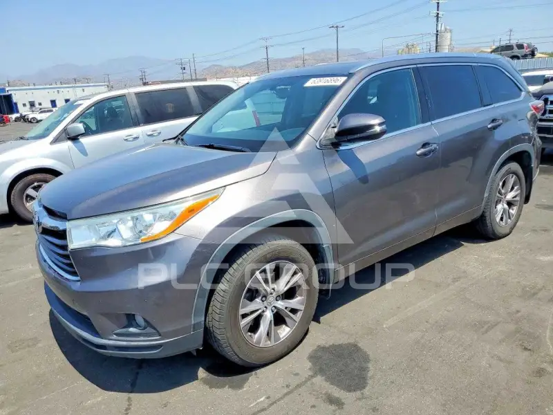 2014 Toyota Highlander фото