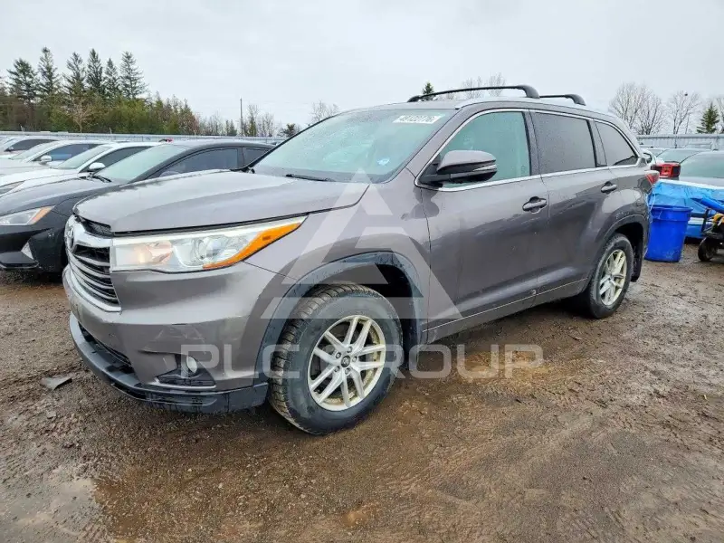 2014 Toyota Highlander фото