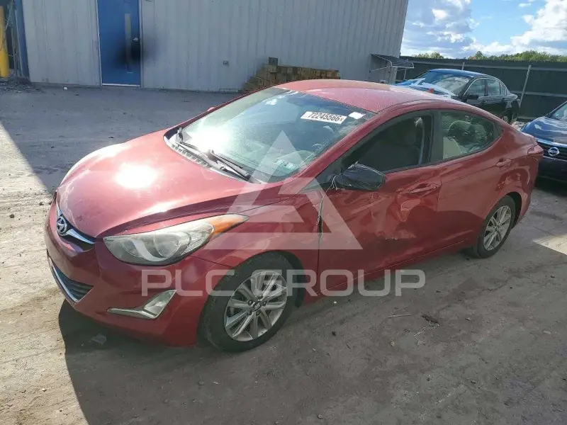 2014 Hyundai Elantra фото
