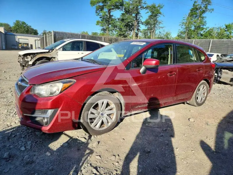 2016 Subaru Impreza фото