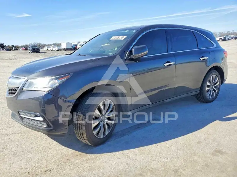 2016 Acura MDX VIN: 5FRYD3H46GB021185 из США - PLC Group