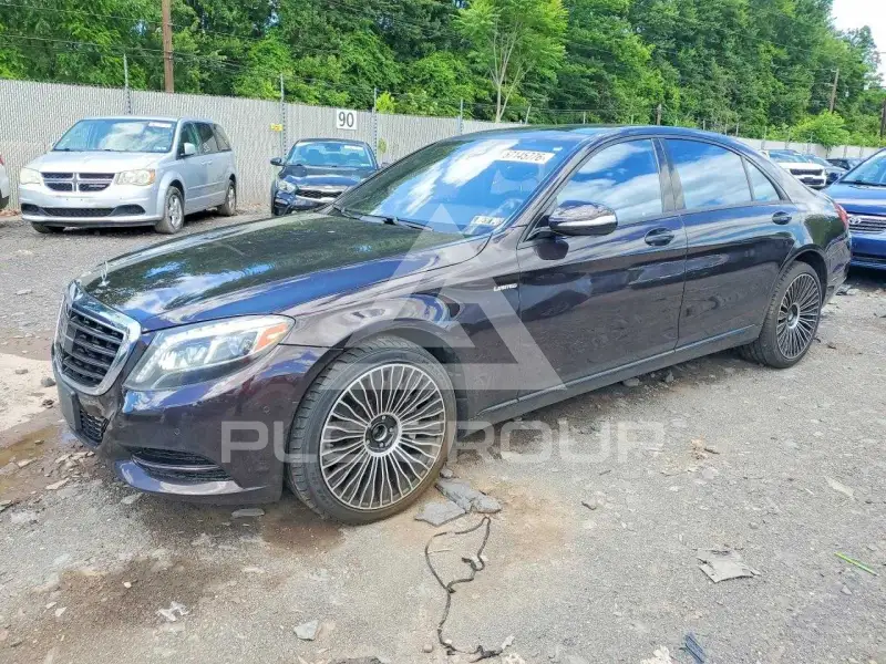2016 Mercedes Benz S-Class фото