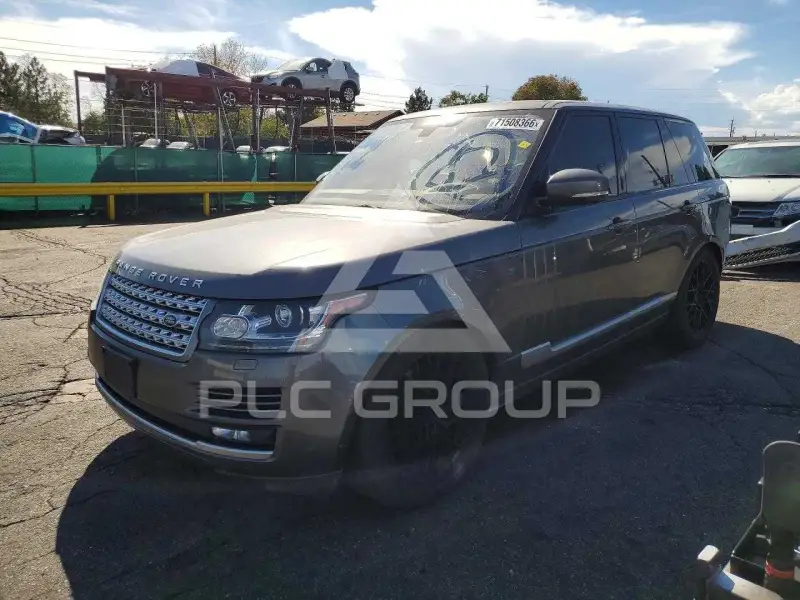 2016 Land Rover Range Rover фото