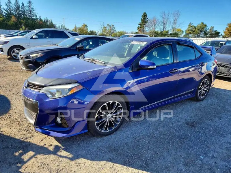 2016 Toyota COROLLA фото