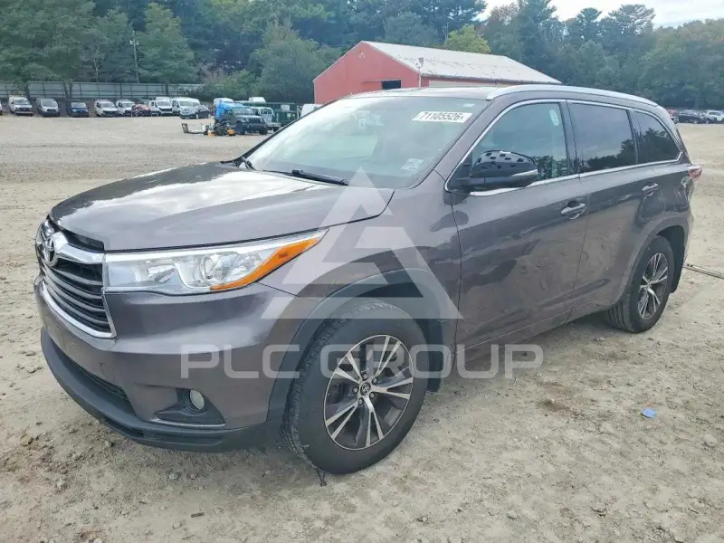 2016 Toyota Highlander фото