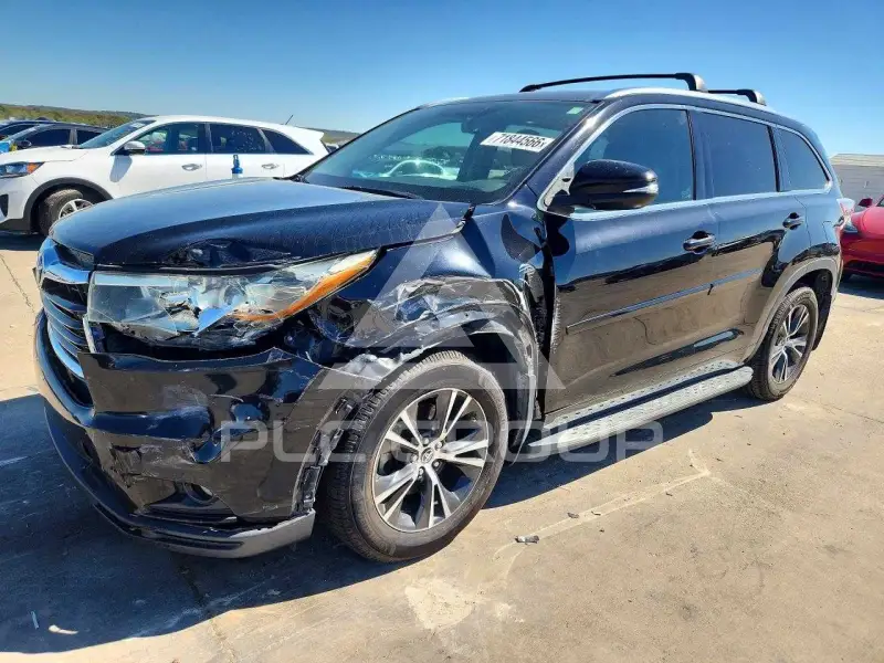 2016 Toyota Highlander фото