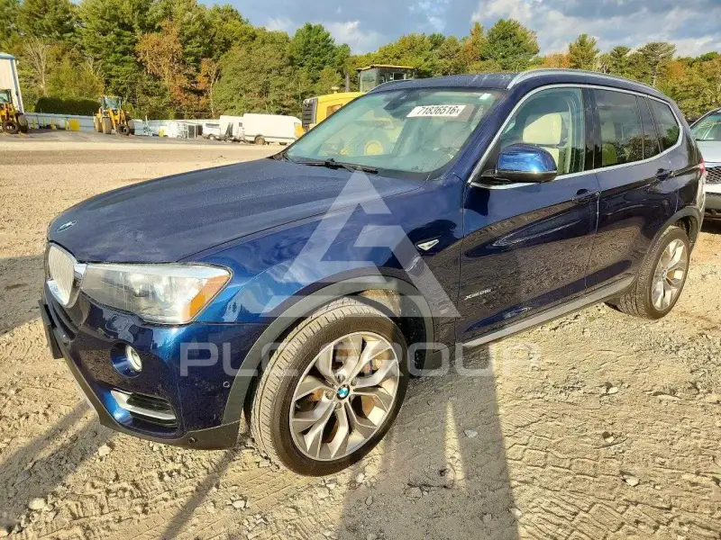 2017 BMW X3 фото