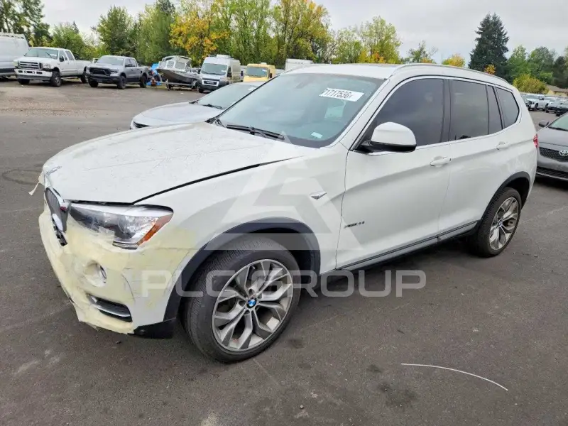 2017 BMW X3 фото