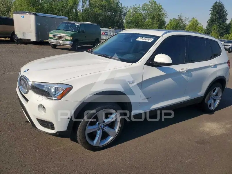 2017 BMW X3 фото