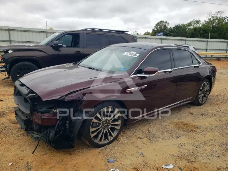 2017 Lincoln Continental фото