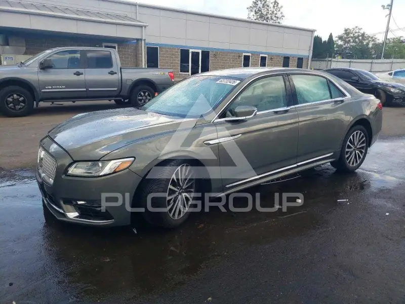 2017 Lincoln Continental фото