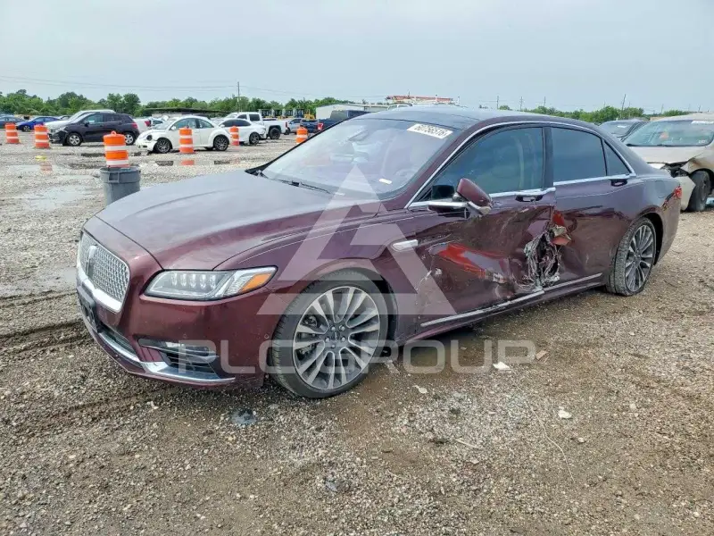 2017 Lincoln Continental фото