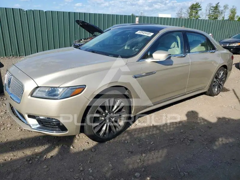 2017 Lincoln Continental фото