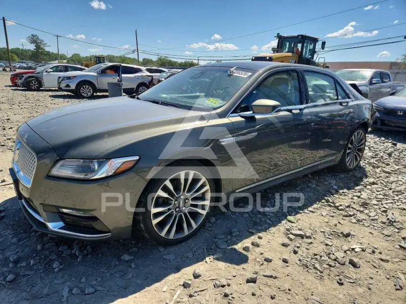 2017 Lincoln Continental фото