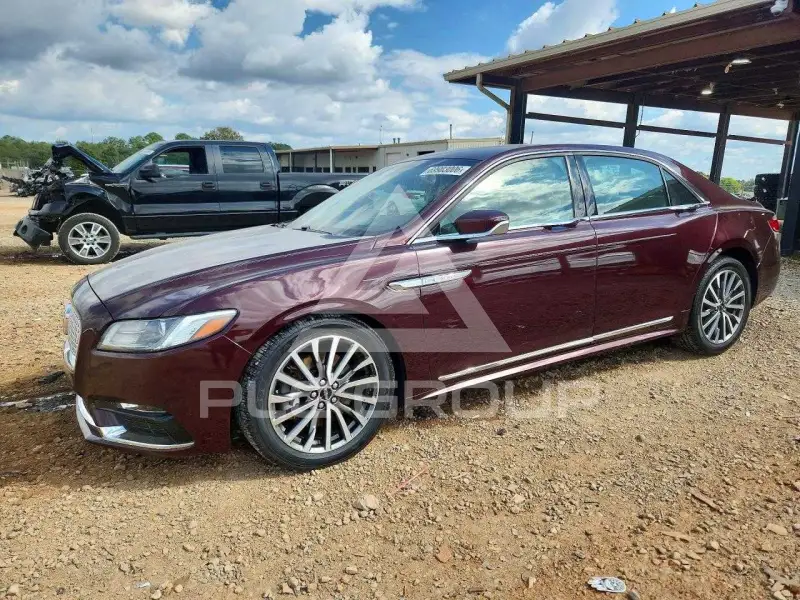 2017 Lincoln Continental фото