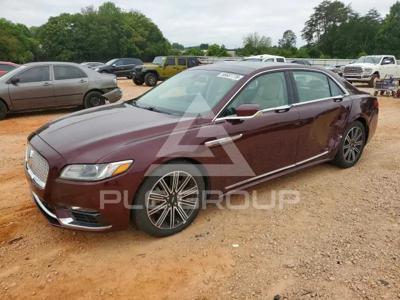 2017 Lincoln Continental фото