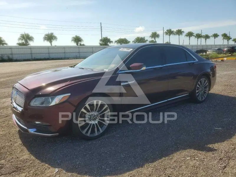 2017 Lincoln Continental фото