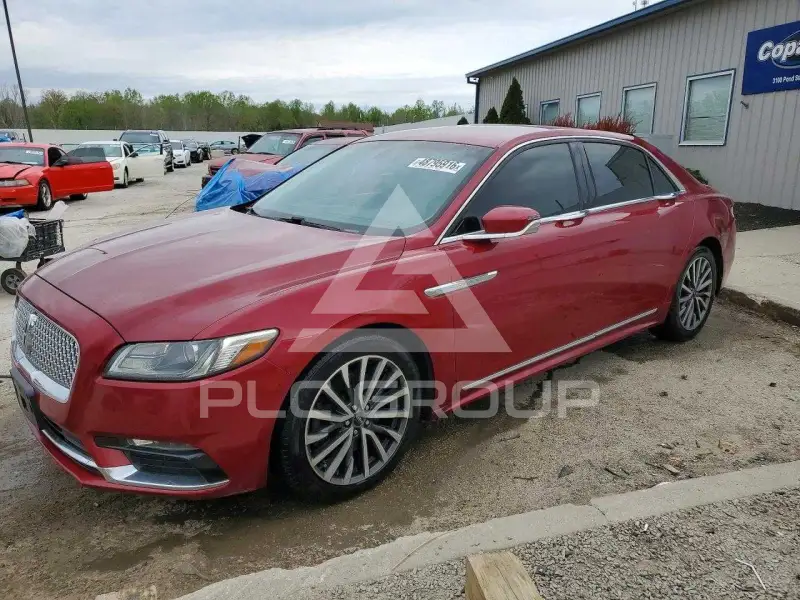 2017 Lincoln Continental фото