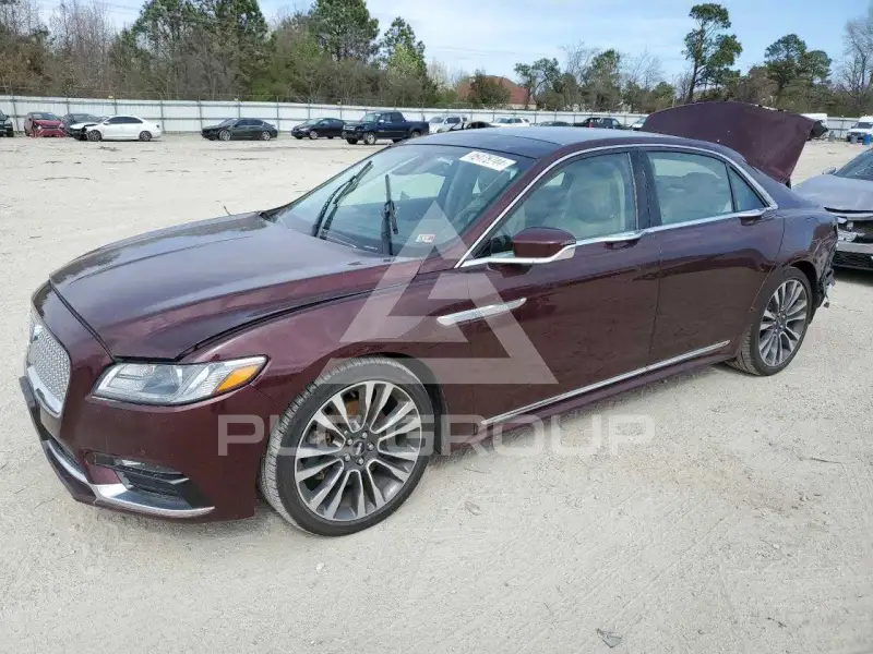 2018 Lincoln Continental фото