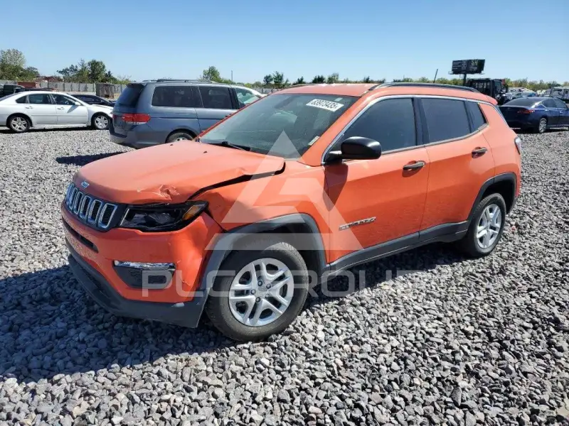 2019 Jeep COMPASS VIN: 3C4NJCAB5KT676552 из США - PLC Group