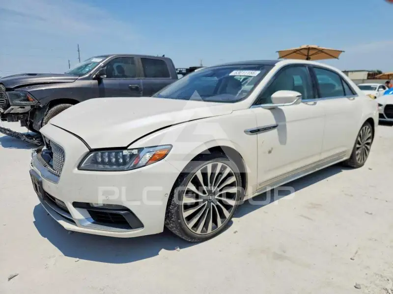 2019 Lincoln Continental фото