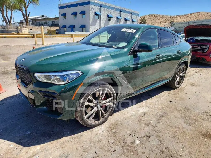 2022 BMW X6 VIN: 5YMCY0C05N9K36137 из США - PLC Group