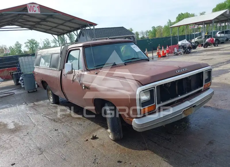 1984 Dodge D series фото