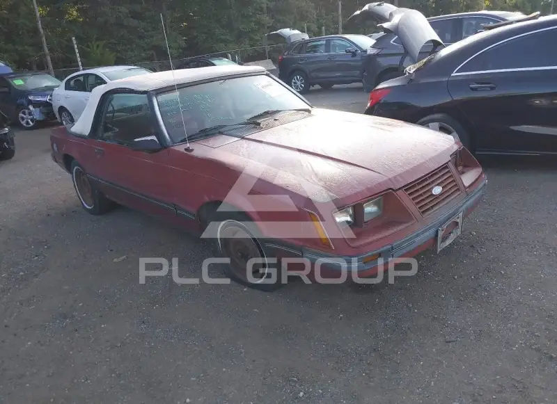 1984 Ford MUSTANG фото