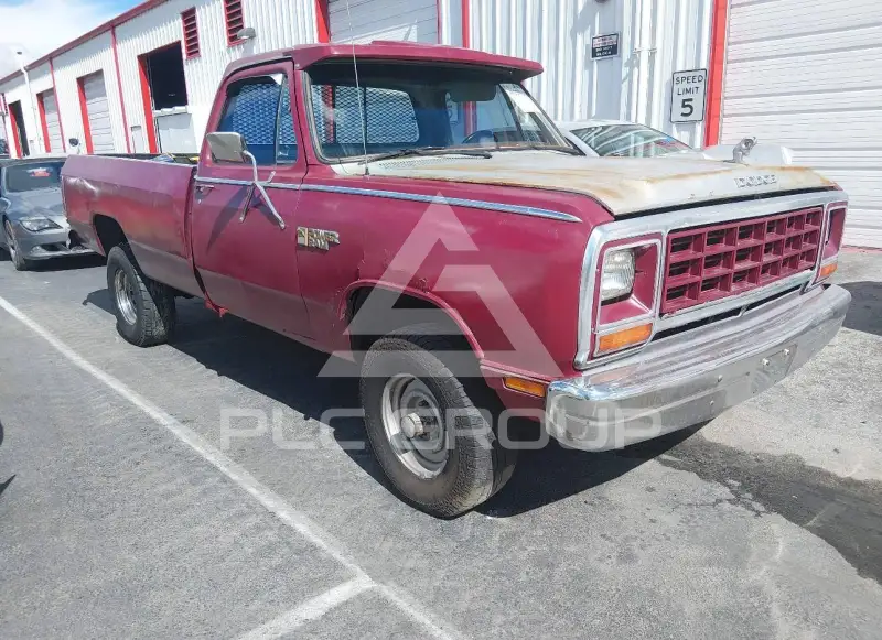 1985 Dodge W SERIES фото