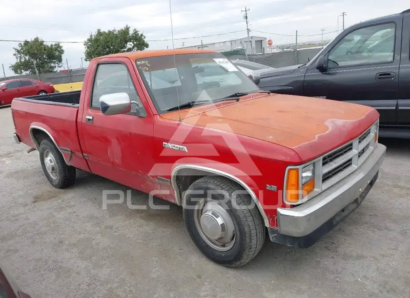 1987 Dodge DAKOTA фото