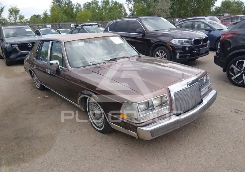 1987 Lincoln Continental фото
