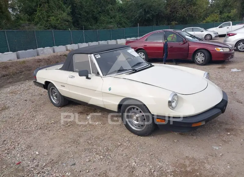 1987 Alfa Romeo Spider фото