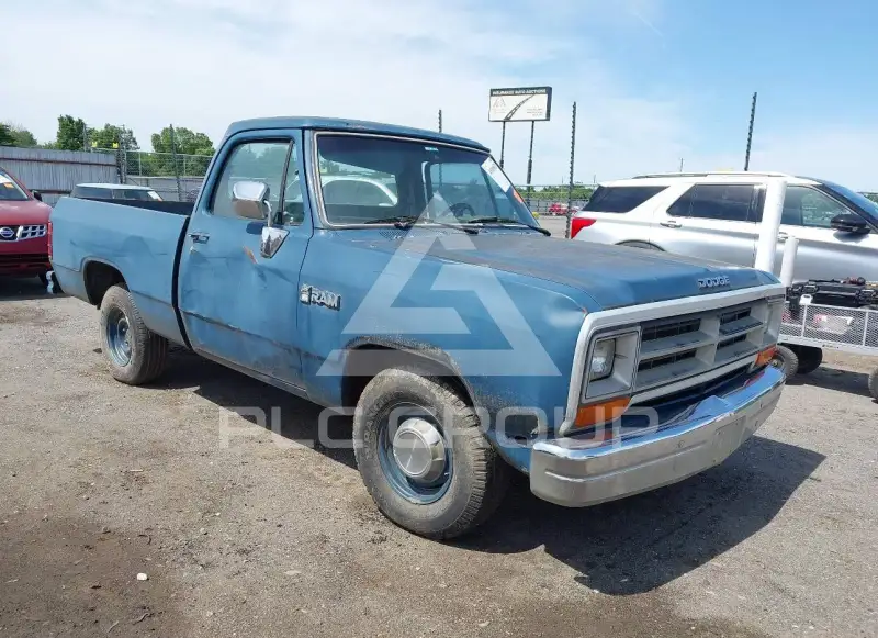 1989 Dodge D series фото