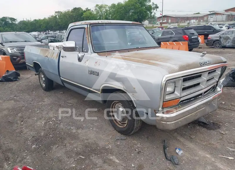 1989 Dodge D series фото