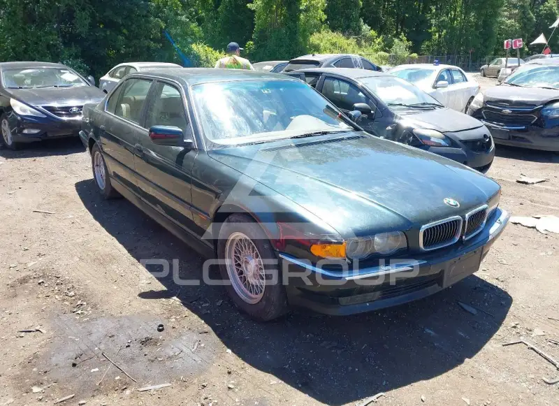 2000 BMW 740 фото