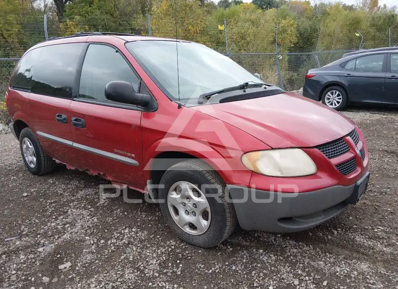 2001 Dodge CARAVAN фото