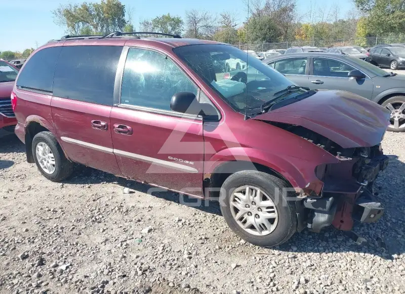 2001 Dodge CARAVAN фото